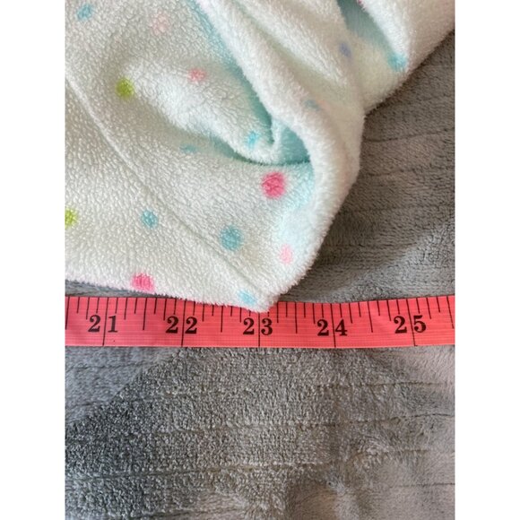 Kim Rogers Womens Pajama Set XL Mint Green Polka Dot Elastic Waist Cozy Sleep - Picture 7 of 12